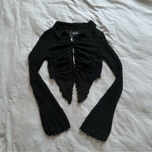 Expired Girl Chloe Lace blouse in black